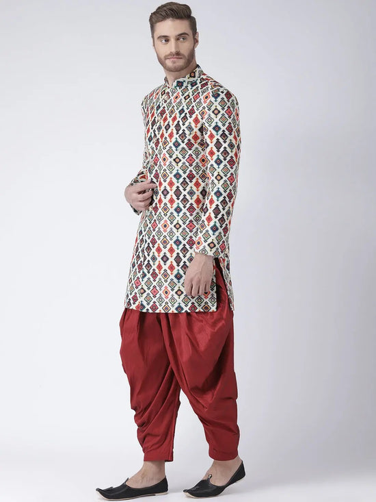 Hangup Men Standard Printed Men's Indian Wear-S5Indo112