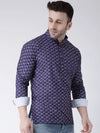 Hangup Men Slim Printed Men's Indian Wear-K1ShortKurta