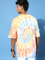 Dillinger Men's Oversized Tie & Dye T-Shirt-DLGRMTIE010-S