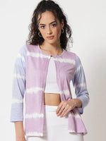 Tie & Dye Print Shrug