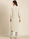 Women Beige Solid Straight Kurta-SKC-7910-Beige