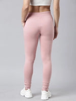 Women Solid Slim Fit Peach Track Pant-AF-1612-Peach