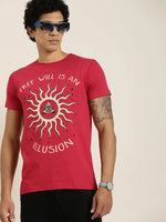 Dillinger Red Graphic Regular T-Shirt