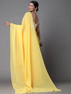 Sareemall Yellow Embroidered Women Saree