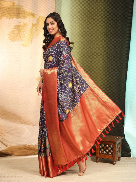 Regal Celebration Aura Saree-SZ-DGGITA-BU-1921