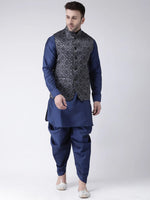 Hangup Men Standard Printed Men's Indian Wear-Reversible115A114ANehru