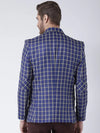 Hangup Men Standard Checkered Men Formalwear-F4_Check_Blazer