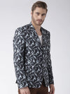 Hangup Men Standard Printed Men Formalwear-BlackCamo