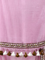 Lilac Mul Cotton Soft Saree With Embroidered Borders-MA62MCT33990003