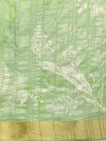 Soft Glow Ensemble Saree-SZ-FLORA-GN-1981