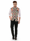 Hangup Men Standard Printed Men's Indian Wear-1APrintedNehru