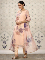 Avanshee Women's Latest Floral Printed Kurta, Pant With Dupatta-ES-7519