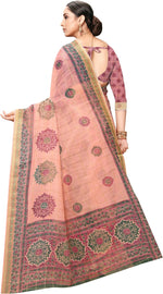 Pink Printed Art Silk Saree-VSAR1222Aa-Standard