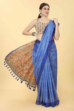 Dreamy Pastel Charm Saree-SZ-INDIGO-1426