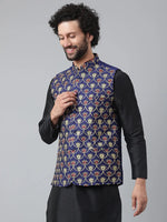 Hangup Men Standard Embroidered Men's Indian Wear-189A_Emb_Nehru