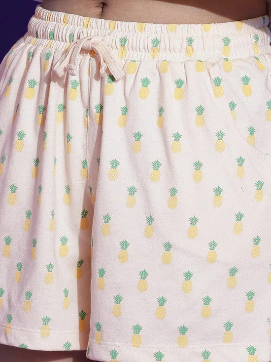 Lil Tomatoes Girls Cotton Night Suits-GGNS-S24-1499_CREAM_28