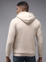 Men Beige Colourblock Sweatshirt-EX-2651-Beige