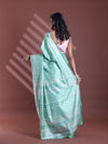 Light Green Silk Soft Saree With Texture Print-MA60BSL01400061