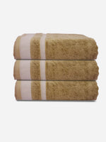 Athom Living Premium Cotton Bath Towel Pack of 3-PER-AAA