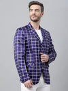 Hangup Men Standard Printed Men Formalwear-D160_2Button_Blazer