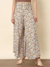 Flared Floral Printed Palazzo