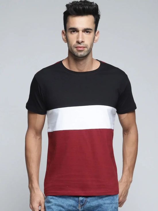 Dillinger Men's Colourblocked T-Shirt