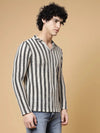 Rigo Stripes Crochet T-Shirt