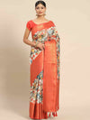 Bold Statement Saree-SZ-DGPS3-WHT-1308