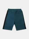 Lil Tomatoes Boys Cotton Looper Bermuda-GBB-S24-1444_TEAL_30