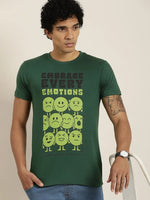 Dillinger Green Graphic Regular T-Shirt-DLCR18118DGR-S