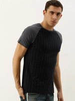 Dillinger Men's Stripe printed T-shirt