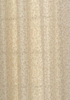 Canopy 100% cotton floral sheer curtain for living room - Light filtering - Brown - Single - Pack of 1-2404211019