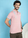 Venitian Men Double Mercerised Printed Polo Neck Onion T-Shirt for Men