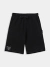 Lil Tomatoes Boys Cotton Looper Bermuda-GBB-S24-1451_BLACK_30