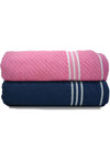 Athom Living Diagonal Stripe Terry Towel Pack of 2-DST-BC