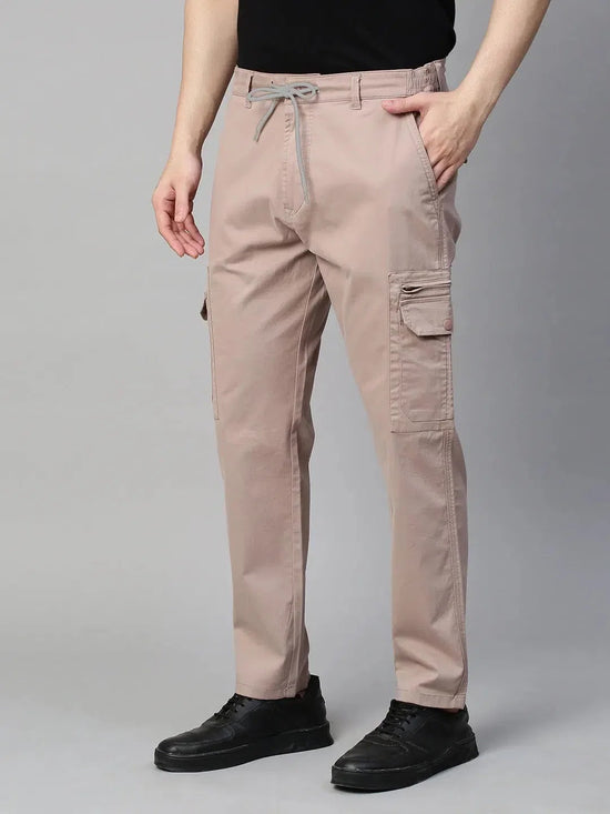 Genips Men's Onion Cotton Stretch Bahamas Cargo Fit Solid Cargo