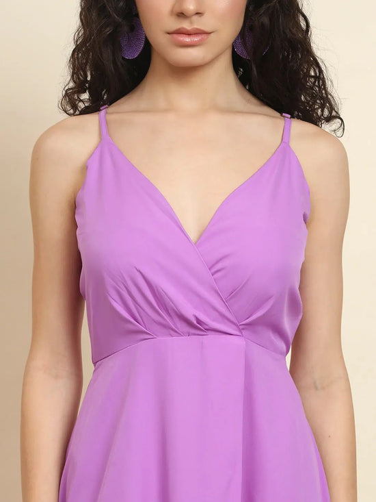 Lilac Maxi Dress