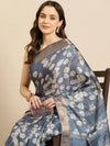 Luxury & Embellished Saree-SZ-DAISY-BU-1990