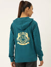 Front pocket hoodies in Teal