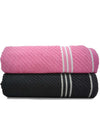 Athom Living Diagonal Stripe Terry Towel Pack of 2-DST-AC