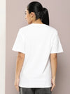 Dillinger White Graphic Oversized T-Shirt-WMNCR513WHT-XS