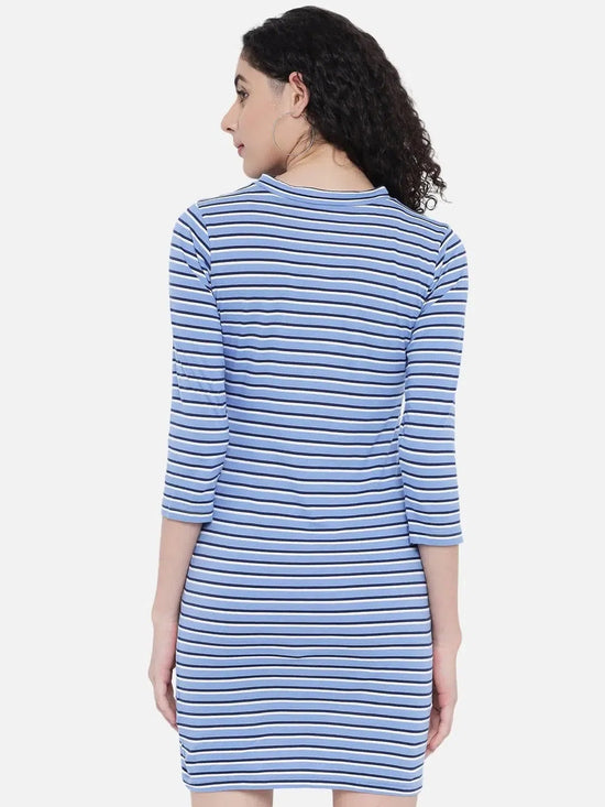 Blue Stripe Dress