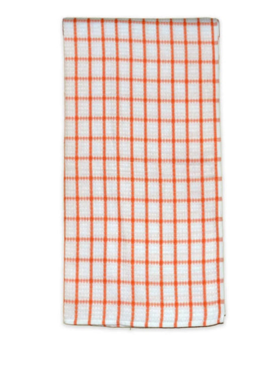 Athom Living Premium Gamcha Bath Towel 65 x 135 cm Pack of 2 Multicolored checkered-ATZ-BT-1B-1C