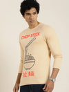 Dillinger Beige Graphic Regular T-Shirt