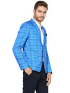 Hangup Men Standard Checkered Men Formalwear-D8CheckBlazer