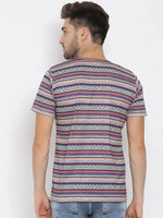 Hangup Men Standard Printed T-Shirts-10T_Henley_Print_TShirt