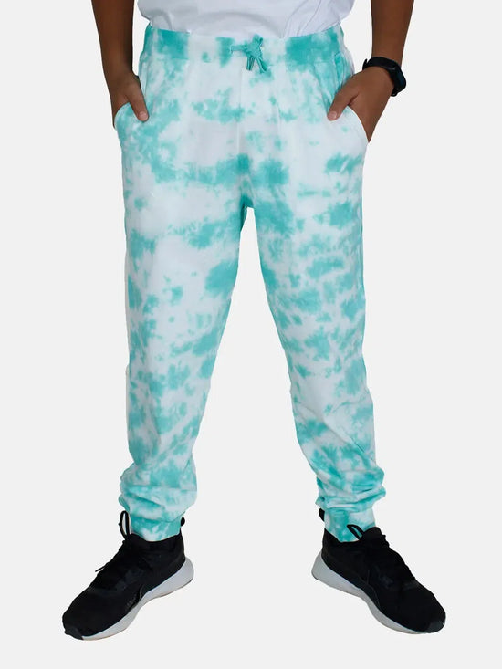 Unisex crumple effect Tie and Dye Track Pant-AW23UTP019008