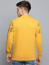 Men Yellow Printed Casual Sweatshirt-BP-1434-Yellow