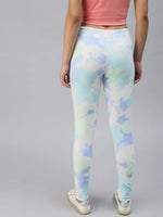 Women's Multi Tie Dye Track Pants-AF-1769A-Multi