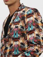 Men Multi Printed Blazer-SOBLZ-85-04-Multi